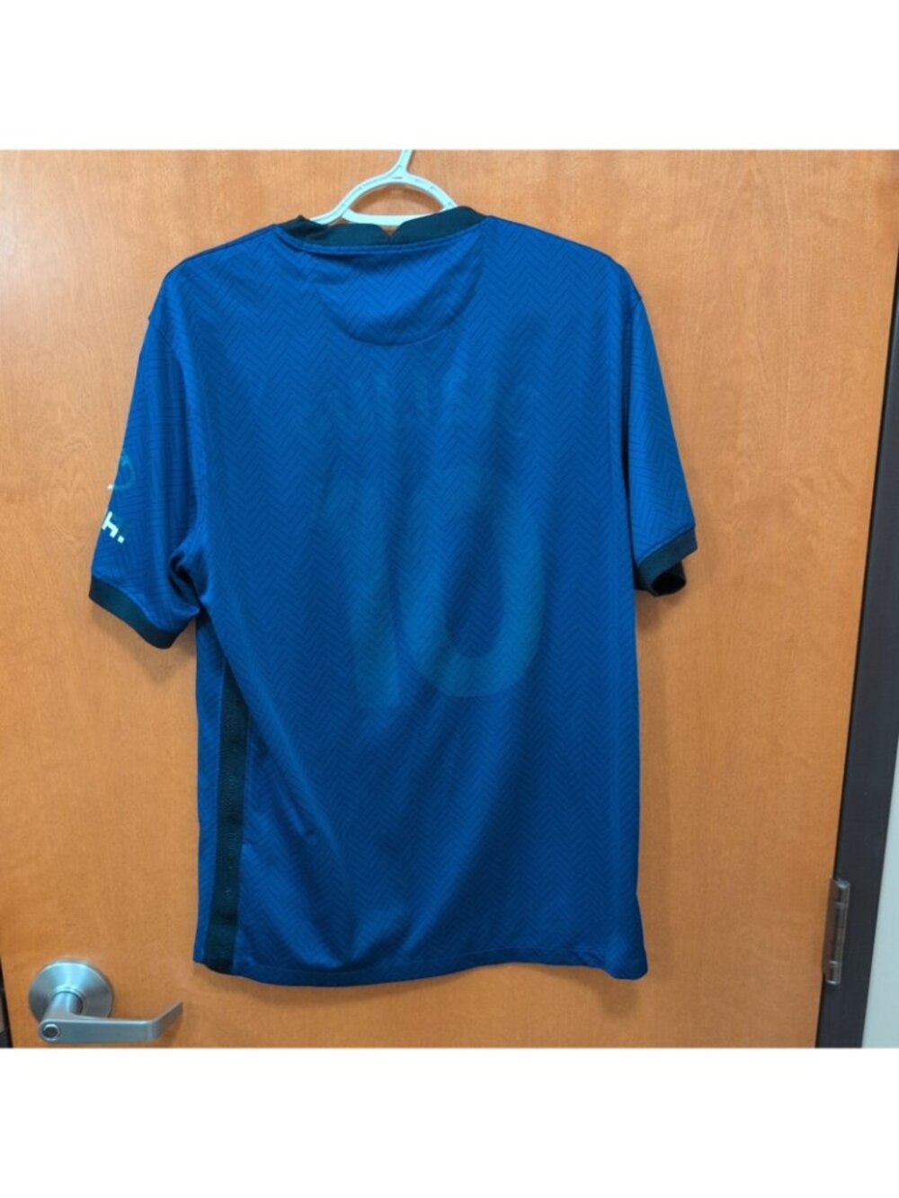 Chelsea 2020/2021 Home Kit Football/Soccer Shirt M Nike Dri Fit Jersey Pulisic - Picture 8 of 11